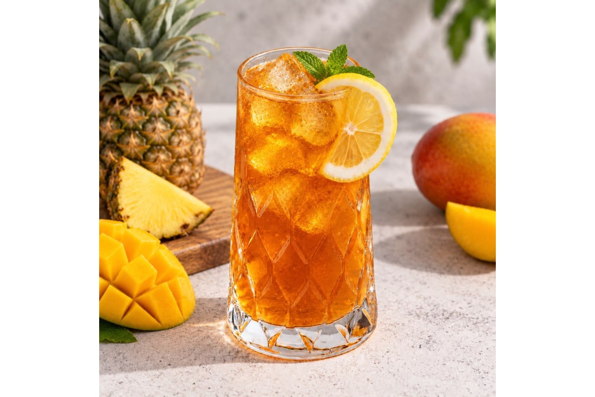 Ev Yapımı Mango Aromalı Limonata 350 ml 
