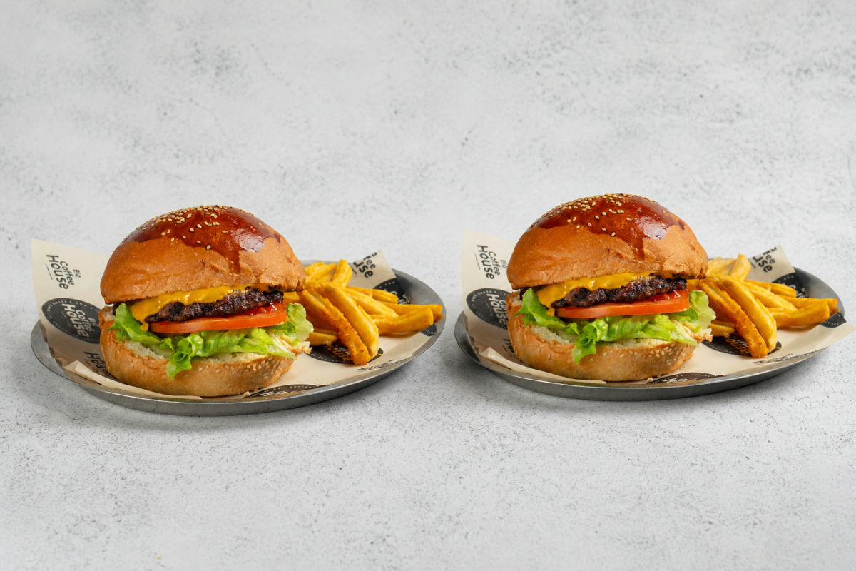 2'li Et Burger Menü
