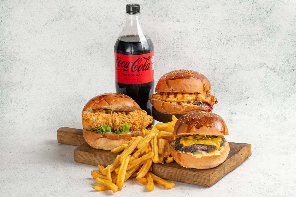 Combo Burger Menü