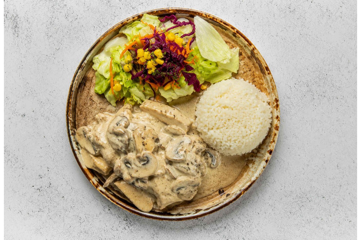 Kremalı Mantar Soslu Tavuk