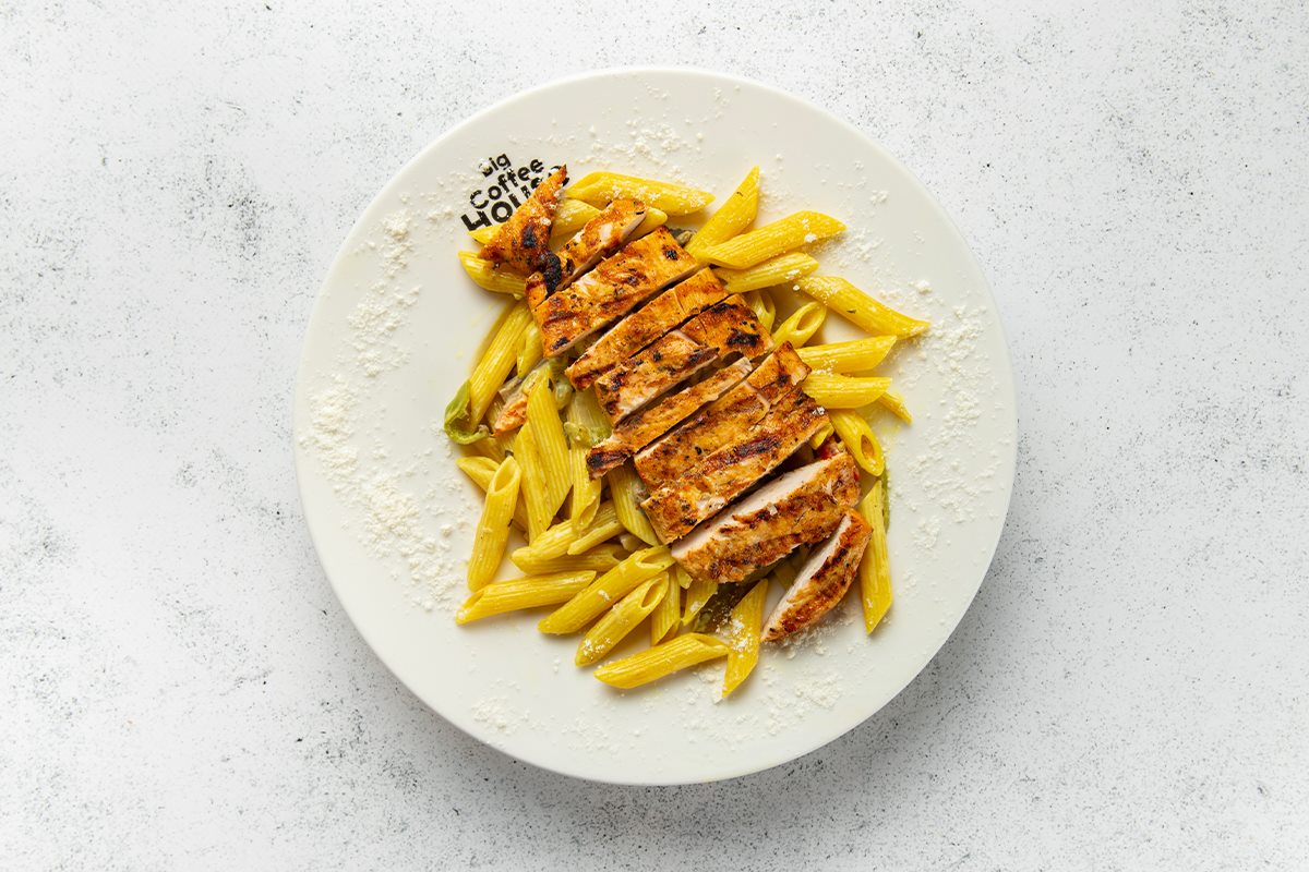 Tavuklu Körili Penne