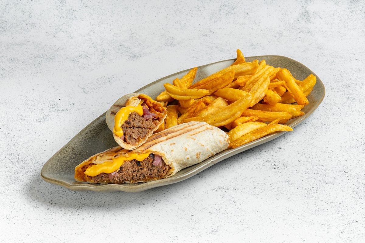  Cheddarlı Köfte Dürüm