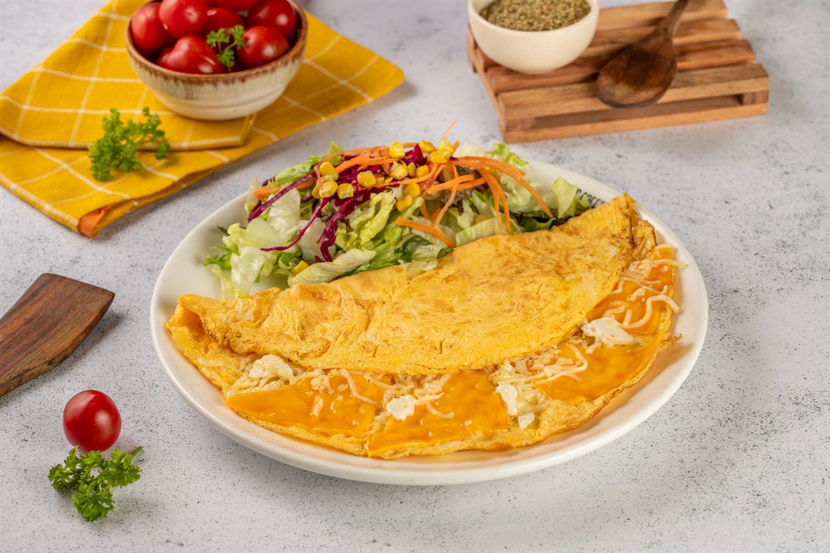3 Peynirli Omlet