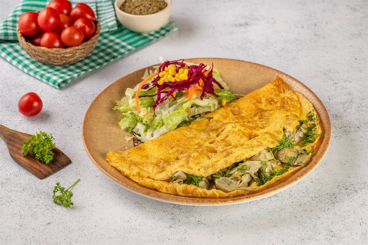 Enginarlı Omlet