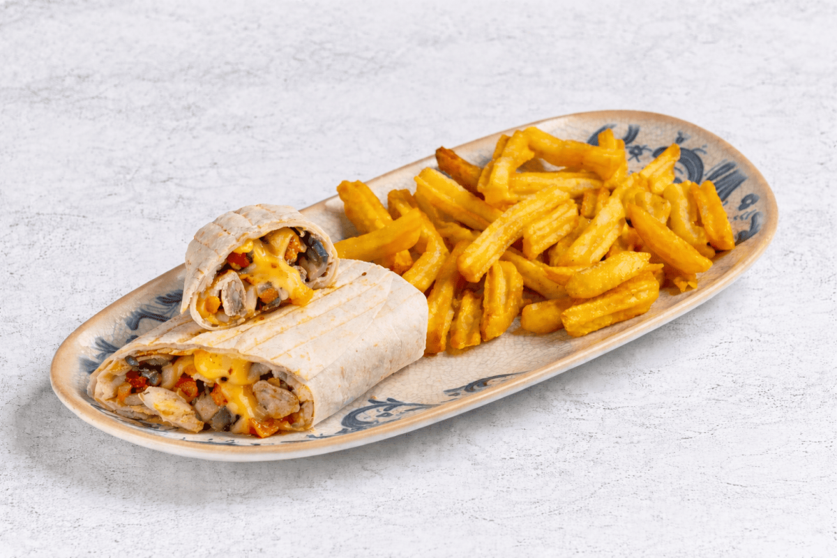 BBQ Soslu Tavuk Dürüm