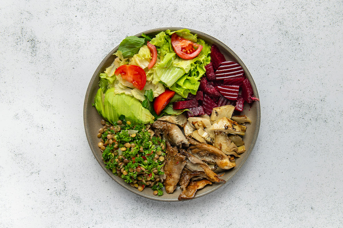 İstiridye Mantarlı Bowl