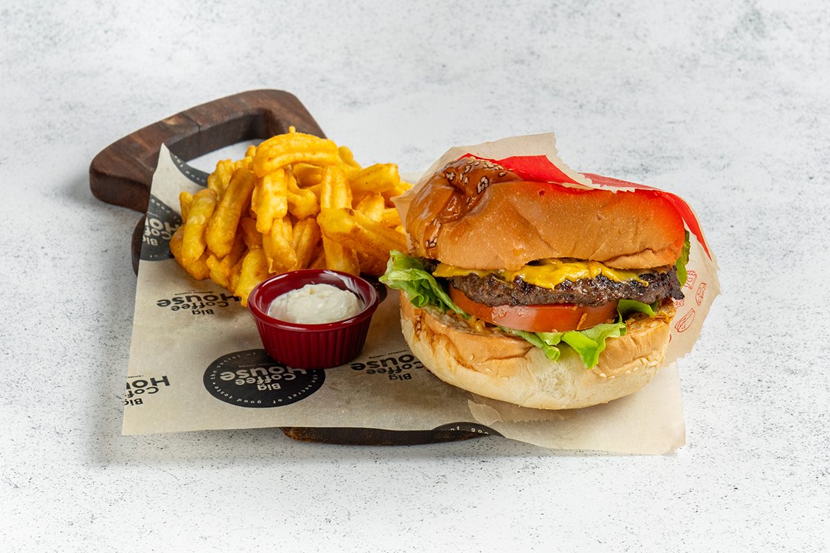Cheeseburger Menü