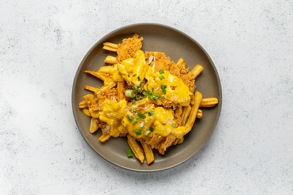 Cheesy Fried Chicken