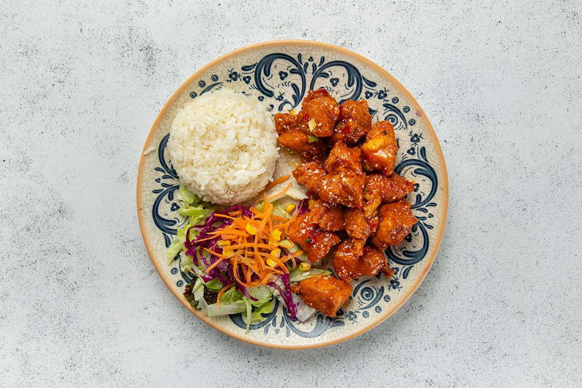 Acı Tatlı Soslu Tavuk