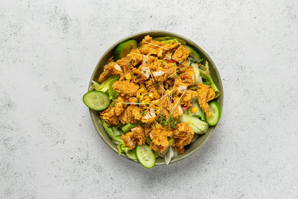Çıtır Tavuklu Salata